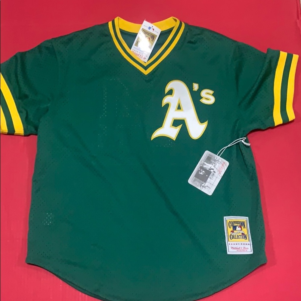 Reggie Jackson 1987 Authentic Mesh
